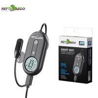 Thermo-hygromètre numérique REPTIZOO pour terrarium, moniteur de température et d'humidité avec contrôle à distance par application, enregistrement des données, OEM