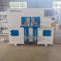 Machine à tenonner et mortaiser automatique multifonctionnelle de haute précision à double table pour le travail du bois et la menuiserie