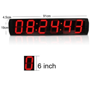 Reloj Temporizador Digital con Control Remoto YIZHI GI6T-6R LED de 6 Pulgadas con Pantalla Grande para Debates, Competiciones, Reuniones de Oración en Iglesias - Product Image 1