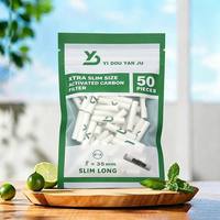 Filtre Tabac Biodégradable Premium au Charbon Actif Coque Coco Naturel Haute Adsorption Substances Nocives Sensation Pure