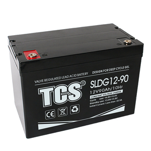 แบตเตอรี่ SLDG12-90 12 V <span class=keywords><strong>90Ah</strong></span> ที่สุด RV <span class=keywords><strong>agm</strong></span> 125Ah แบตเตอรี่เจล9Ah 12 V แบตเตอรี่แบบชาร์จไฟได้ - Product Image 1