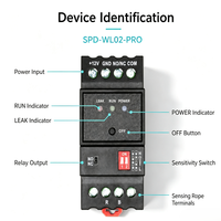 Controlador de Detección de Fugas de Agua Speed RS485 Modbus, Alarma de Fugas de Líquido Sin Localización, Riel DIN, Centro de Datos, Sala de Servidores