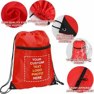 Custom Logo <b>Drawstring</b> Bags Wholesale Personalized Promotional Gifts Multi Purpose Sports <b>Backpacks</b> - Product Image 4