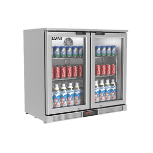 Réfrigérateur sous comptoir 3 portes en acier inoxydable avec contrôle numérique pour boissons gazeuses SHB-350L3F - Vente en gros - Product Image 2
