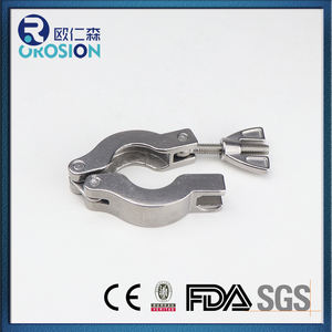 Оптовый быстросъемный вакуумный фланцевый зажим из нержавеющей стали 304/316 KF16-KF50, коррозионностойкий, для водопроводных систем - Product Image 3