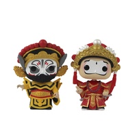 Boneka Wajah Berubah Gaya Opera Cina, Figur PVC, Mainan Koleksi, Ornamen Meja, Hadiah, Tersedia, Custom OEM, Grosir Pabrik