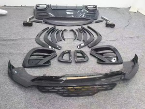 Kit de Carrocería de Fibra de Carbono Rocket 900 para <span class=keywords><strong>Mercedes</strong></span> Benz GLE Coupé GLE350 GLE450 GLE53 GLE63, Mejora de Labios Delanteros, Instalación con Tornillos - Product Image 6