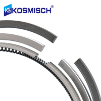 KOSMISCH Neuf Jeu de segments de piston 6CT OEM 3800912 pour moteur CUMMINS Taille 114*3.5+3+4mm Jeu de segments de piston pour moteur 6CT
