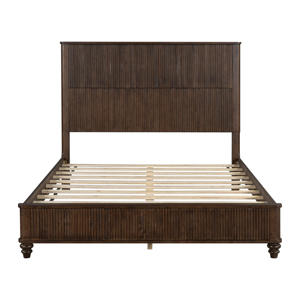Ensemble de chambre à coucher 3 pièces haut de gamme, durable, moderne, en bois massif, écologique, avec lit <span class=keywords><strong>queen</strong></span> size et 2 tables de chevet - Product Image 4