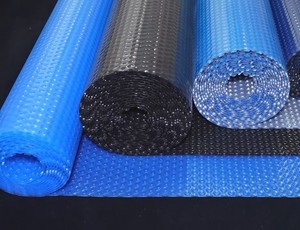 Solar-Poolabdeckung-Rollenhersteller mit Vollständig Anpassbaren Lösungen Großhandel Runde Bubble-Solar-Pooldecke OEM ODM Verfügbar - Product Image 1
