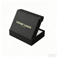 Elegante Caja de Regalo Corrugada Impresa Personalizada y Plegable, Embalaje Ecológico para Zapatos y Ropa con Logotipo Personalizado