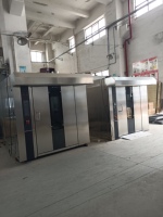 Four à convection rotatif commercial LianFu en acier inoxydable, 64 plateaux, électrique, contrôle précis de la température, haute efficacité, pour la farine