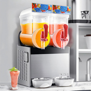 Commercial Frozen Beverage Dispenser <b>Machine</b> With 45L Capacity for Smoothies Juices and Cold Drinks AS-Icecream139 Powerful & Qu - Product Image 2