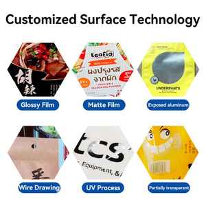 पी थोक सूखे फल मिश्रण पैक स्टैंड पाउच नमी प्रूफ जिपर शीर्ष स्व-सहायक फ्रीज सूखे मिश्रित फल पैकेजिंग कस्टम - Product Image 4