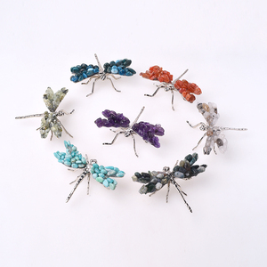 Đá vụn pha lê tự nhiên bán buôn, đá chuồn chuồn, tinh thể chữa bệnh, trang trí bàn làm việc, phòng khách - Product Image 3