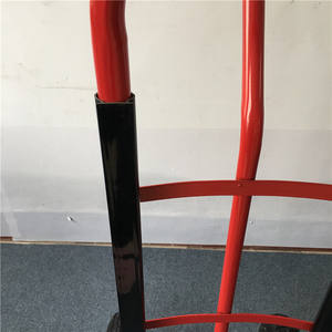 660LB Laadvermogen Concurrerende Prijs Hand <span class=keywords><strong>Trolley</strong></span> Met 14 In 4.00-6 Pneumatische Rubber Wiel En Zwarte Plastic Beschermende case - Product Image 5