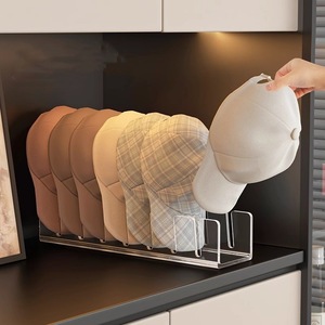 Portacappelli <span class=keywords><strong>in</strong></span> Acrilico per Ingresso e Guardaroba - Espositore Salvaspazio per Cappelli da Baseball e Cappelli a Strati - Product Image 4