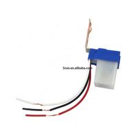 Sakelar lampu jalan, sakelar Sensor kontrol foto AC 220V otomatis hidup mati otomatis 10A