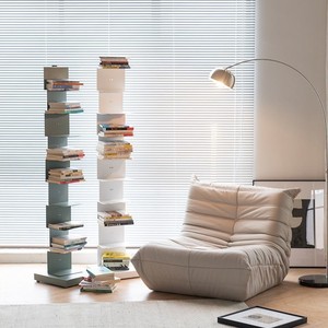 Nordic Style Stainless Steel Invisible Bookshelf Space Saving Minimalist Home Decor <b>Bookcase</b> Storage Rack - Product Image 1