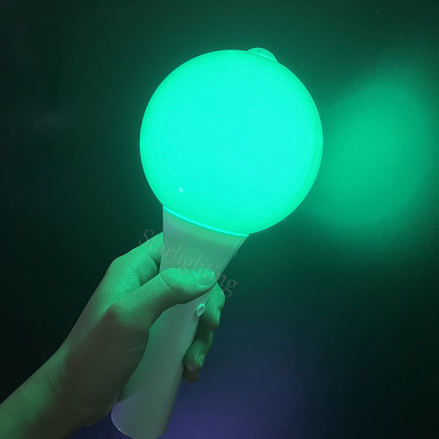 OEM DMX Remote Control 15 Colors Custom LOGO LED Glow Stick Hand Wand Kpop LED Light Stick for Concert Events
