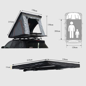 Tienda <span class=keywords><strong>de</strong></span> Campaña Plegable para <span class=keywords><strong>Techo</strong></span> <span class=keywords><strong>de</strong></span> Auto, Camioneta o Camión, Impermeable, <span class=keywords><strong>de</strong></span> Polialgodón, para 1-3 Personas, para Viajes Todoterreno <span class=keywords><strong>4x4</strong></span> - Product Image 5