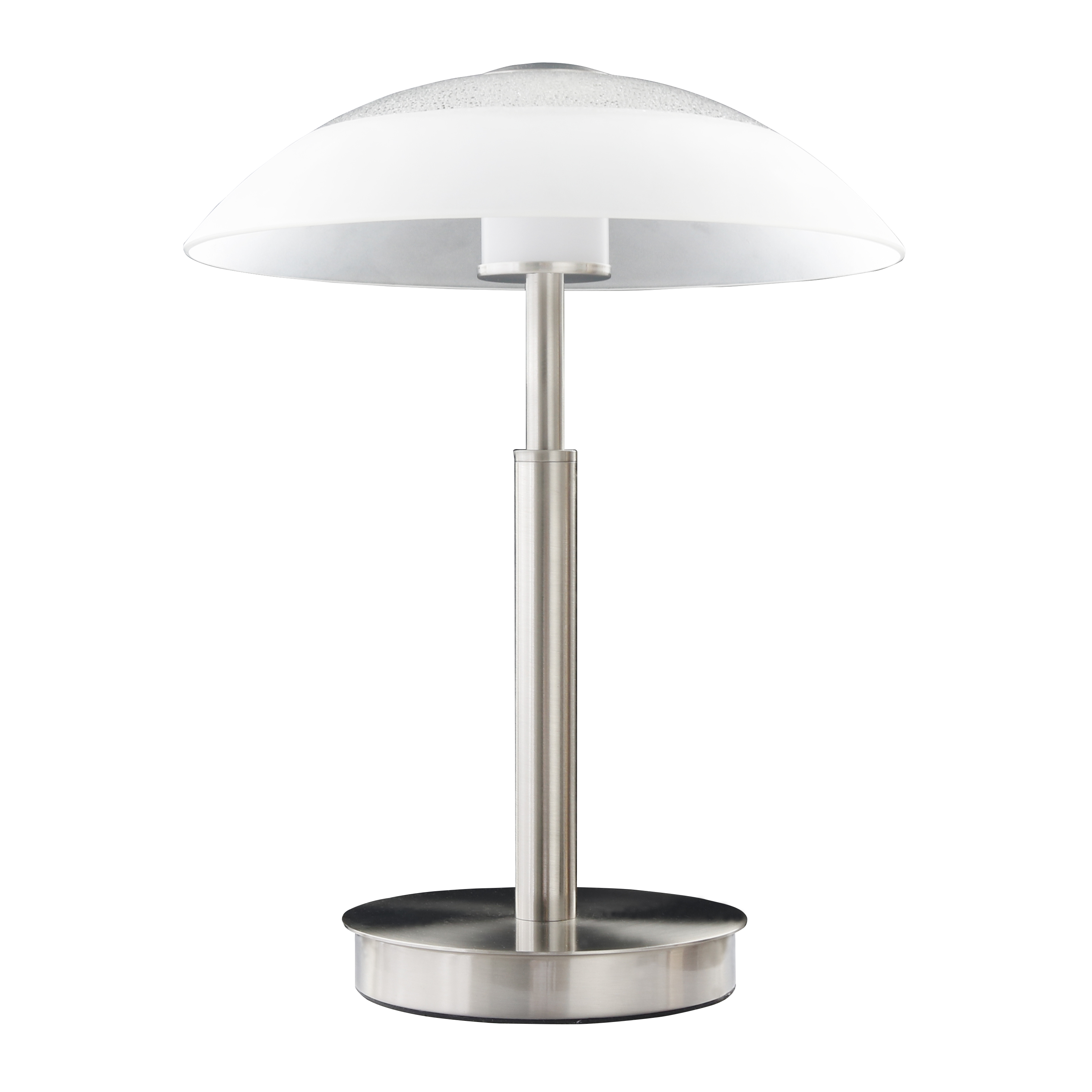 13 Year Factory TIANHUA Brand LED Crystal Glass Shade Sand Nickel Plated Desk Lamp