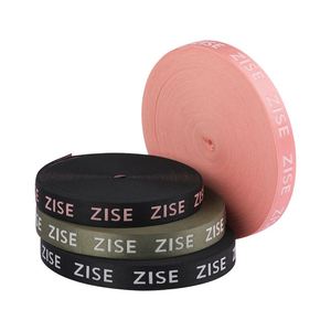Elastic Waist Band Elastic Fitness Band Elongation Polyester High Tenacity Elastic <b>Webbing</b> Garment Ribbon - Product Image 1