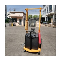 Vente chaude 450kg levage électrique lève-tambour d'huile empileur réservoir benne basculante lève-tambour d'huile