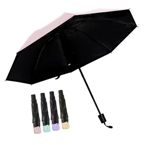 Personalized Automatic Open Promotional Travel Polyester Uv Blocking Wind Proof Umbrella For Women