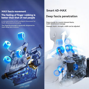 2025 Luxuriöser Ganzkörper 8D Elektrischer Zero-Gravity-Massagesessel mit Musik, Infrarot-Physiotherapie, Automatischer Aufrüstung, PU-Leder, ETL-zertifiziert - Product Image 5