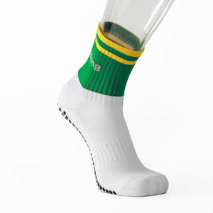 Happyzufeng Custom Midi Grip Calcetines deportivos de fútbol para hombres Mujeres Jóvenes Antideslizante GAA Muestra gratis MOQ bajo para la temporada de primavera - Product Image 4