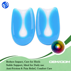 Plantillas para el Talón Más Vendidas, Suaves, Absorbentes <span class=keywords><strong>de</strong></span> Impactos, Alivian la Inflamación del Talón, Duraderas y Antideslizantes para Uso Diario - Product Image 1