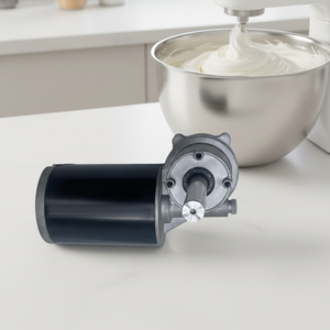 Moteur de brosse mélangeur pour transformation alimentaire 6N.m, couple élevé, 80 tr/min, aimant permanent, pour pâtes et sauces épaisses, conception sanitaire disponible - Product Image 6