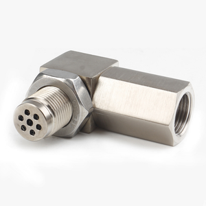 Adaptateur d'entretoise de capteur en acier usiné CNC à 90 degrés M18x1.5 avec mini catalyseur, pour modification d'échappement automobile - Product Image 6