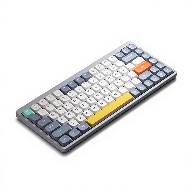 Wholesale YK75 RGB Backlit USB Mechanical Keyboard-Low-Profile Wireless Portable for Laptops & Office Use