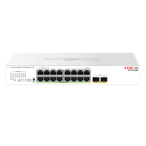Switch H3C US110-24G2MF administrado en la nube, 24 puertos Gigabit + SFP de 1G/2.5G, capacidad de 336 Gbps, tabla MAC de 16K - Product Image 1