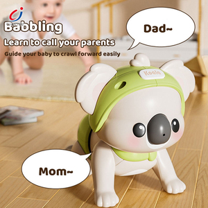 <span class=keywords><strong>Muñeca</strong></span> Eléctrica Interactiva Chengji para Bebés: Aprendizaje Divertido de Gateo y Sonidos para el Tiempo Boca Abajo - Product Image 2