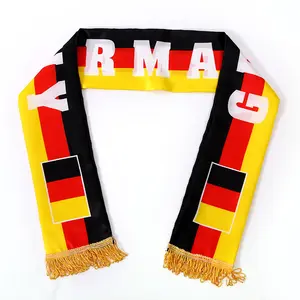 Wholesale Promotion 18*150 CM Germany flag scarf scarves shawls For fans decorative competition souvenir gift