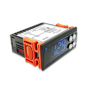 STC-202デジタルサーモスタット220V暖房冷却NTCセンサー冷凍庫/キャビネットカスタマイズ可能なOEMプラスチック温度コントローラ - Product Image 3