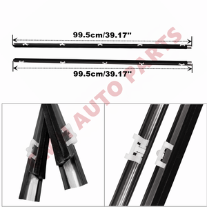 Moldura de Burlete Exterior para Puerta y Ventana para Honda <span class=keywords><strong>Civic</strong></span> 1992-1995 2 Puertas EG6 EG4, Reemplazo 72450-SR3-003 - Product Image 3
