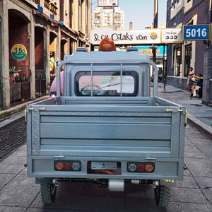 Mini camionnette électrique à quatre roues et deux sièges avec lit de chargement Véhicule à énergie nouvelle pour le transport de passagers et de marchandises - Product Image 4