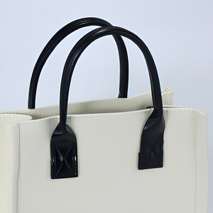 Bolso de Lona de Moda, Portátil, con Diseño de Panda, para Mujer, con Letras de Dibujos Animados, Jacquard, Casual, con Cierre de Cremallera - Product Image 5