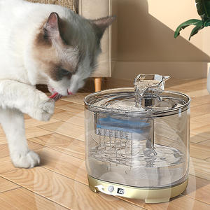 Fontaine à eau pour animaux de compagnie Furbo, rechargeable, alimentée par batterie 800g, à circulation automatique, pour chiens et chats, en plastique, détachable - Product Image 5