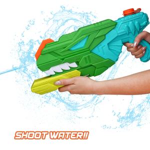 ปืนฉีดน้ำไดโนเสาร์สำหรับเด็กขนาด750มล. ปืนพ่นน้ำสำหรับเล่นเกมยิงกลางแจ้งในฤดูร้อน - Product Image 5