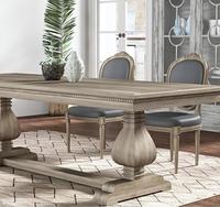 Table de salle à manger rectangulaire en chêne massif STG Industrial, style campagnard, 300 cm, sur mesure, 10 places, mobilier pour la maison