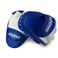 Mitaines de boxe incurvées en cuir personnalisées ANGTIAN pour Muay Thai, Kickboxing, MMA, UFC – Écologiques et Confortables