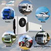 Climatisation électrique universelle 12V DC pour camions, camping-cars, camping-cars