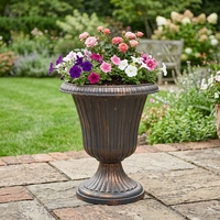 Pots de fleurs et urnes de luxe classiques pour l'intérieur et l'extérieur, grands pots de jardin pour plantes