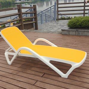 Chaise longue pliante d'extérieur pour piscine, plage, spa, hôtel, centre <span class=keywords><strong>de</strong></span> <span class=keywords><strong>bain</strong></span> et parc aquatique, chaise inclinable en <span class=keywords><strong>plastique</strong></span> - Product Image 4