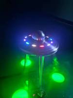 Nouvel Arrivage Chicha UFO de Grande Taille, Modèle Navire Spatial Extraterrestre, Ensemble Chicha UFO, Narguilé Moderne Minimaliste pour Bar Lounge